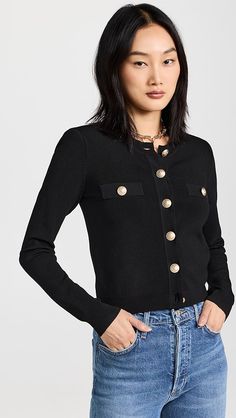 L'AGENCE Toulouse Cardigan | Shopbop