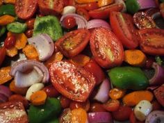 the vegetables are mixed together and ready to be cooked