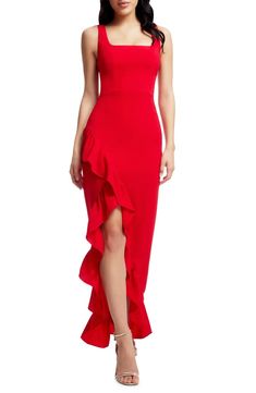 Ruffle Gown, Fall Wardrobe Essentials, Sleeveless Gown, Satin Gown, Dress The Population, Date Night Dresses, Designer Clothes For Men, Modern Outfits, Toddler Girl Outfits