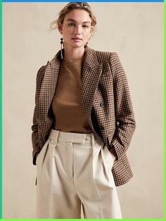 Casual Business Blazer, Cheap Dress Shirt For Workwear In Fall, Boss Lady Office Classy, Affordable Fall Business Dress Shirt, Cheap Office Suits For Fall, Office Wear Women Uk, Cheap Modern Business Casual Shirt, Cheap Fall Office Wear Shirt, Brown Business Pant