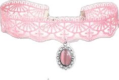 Cute Pink Choker For Party, Cute Pink Handmade Choker, Pink Choker With Adjustable Chain As Gift, Cheap Bohemian Pink Choker, Feminine Pink Choker Jewelry, Pink Vintage Choker Jewelry, Pink Feminine Choker Jewelry, Feminine Pink Choker Necklace, Adjustable Cute Pink Choker