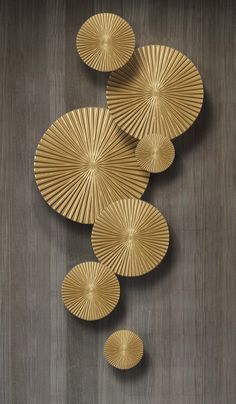 decorative wall hangings made out of bamboo sticks