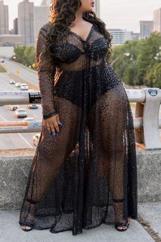 Plus Size Long Dresses, Look Plus Size, Mesh Maxi Dress, Perfect Prom Dress, Straight Dress, Maxi Dresses Casual, Dress Plus Size, Black Maxi Dress