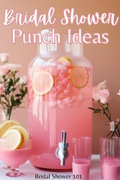 the bridal shower punch ideas