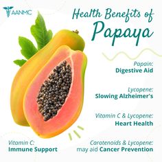 Papaya is always a refreshing tropical treat, but did you know that it can also reduce stomach pain in IBS patients and fight cancer-causing free radicals?🌿 Learn more about this often-overlooked superfruit here! #Papaya #HealthySnacks #Fruit #HealthyFood #NaturalMedicine #EatRight #HealthyEating #FoodAsMedicine #Health #WholeBodyHealth #NaturopathicMedicine #HealthyRecipes #EatMoreFruit #CancerPrevention #FreeRadicals #Antioxidants #IBS #DigestiveHealth #Alzheimers #NaturopathicKitchen Health Benefits Of Papaya, Benefits Of Papaya, Naturopathic Medicine, Stomach Pain, Naturopathy, Healthy Kitchen, Free Radicals, Eat Right, Alzheimers