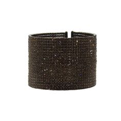 Pave Crystal Cuff-Swag Designer Jewelry-Swag Designer Jewelry Adjustable Gunmetal Bracelet For Formal Occasions, Glamorous Adjustable Bangle Cuff Bracelet, Luxury Adjustable Cuff Bracelet For Party, Adjustable Cuff Bracelet For Evening, Adjustable Metal Evening Bangle, Adjustable Metal Bangle For Evening, Adjustable Evening Cuff Bracelet, Adjustable Luxury Cuff Bracelet For Parties, Adjustable Gunmetal Jewelry For Formal Occasions