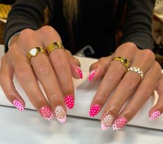 Teen Nails, Dot Nails, Retro Nails, Hello Nails, Sassy Nails, Polka Dot Nails