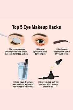 Viral Eyeshadow Hack, Beauty Makeup Tutorial, How To Apply Lipstick, Makeup Hacks, Fashion Designing, Makeup Techniques, Facial Oil, Makeup Kit, Dark Circles