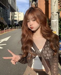 Asian Hair Dye, Korean Hair Color, Brown Hair Inspo, Dyed Hair Inspiration, Asian Hair