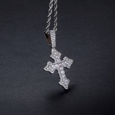 Who says you can't have the best of both worlds? The Budded Cross Necklace proves that you can have stunning style and incredible value all in one piece. Made with high quality gold plating, this necklace is built to last. But it's also very affordable, so you don't have to spend a fortune to look great. Whether you're dressing up for a special occasion or just adding a little something extra to your everyday look, the Budded Cross Necklace is perfect. It's also a great gift for friends and fami Stunning Style, Cross Pendant Necklace, Cuban Chain, High Quality Jewelry, Quality Jewelry, Cross Pendant, Gold Plating, Everyday Look, Silver Chain