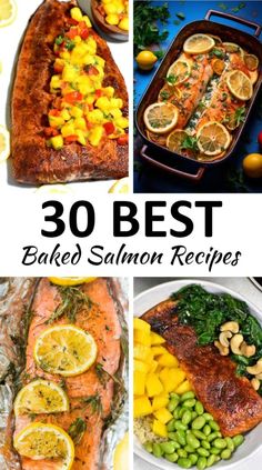 30 best baked salmon and lemon recipes