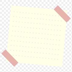 a piece of paper with pink adhesive tape on it, transparent background png