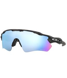 From Oakley&#x2C; the Men's OO9208 Radar Ev Path 38mm Polarized Rectangle Sunglasses feature: Propionate frameRectangle shapeRx-ablePlastic lensPolarizedApprox. 38mm lens-138mm bridge- 128mm templeImported. Oakley Men, Deep Water, Mens Eyewear, Rectangle Sunglasses, Dillard's, Polarized Sunglasses, Eyewear Sunglasses, Sunglasses Accessories, Matte Black