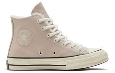 Converse Womens WMNS Chuck 70 High 'Cozy Club - Silt Red' Silt Red/Egret/Black 569514C Casual Converse Winter Sneakers, Pink Sneakers For Winter Streetwear, Cream Low-top Winter Sneakers, Casual Cream Sneakers For Winter, Converse Womens, Run Star Hike, Converse Style, Converse Chuck 70, Black Gums