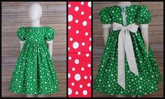 Girls Polka Dot Dress, Red, Green, Christmas Dress, Short Sleeves, Lace, Zipper, Custom, Boutique, F Fitted Cotton Holiday Dress For Christmas, Fitted Cotton Christmas Holiday Dress, Fitted Cotton Christmas Dress, Green Christmas Dress, Girls Polka Dot Dress, Cotton Pictures, Red Green Christmas, Girl Red Dress