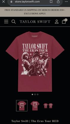 Taylor Swift Red, Red T Shirt, Red T, Red Tshirt, Red Jacket, Taylor Swift, Swift, How To Apply, Red