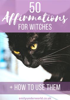 Witch Affirmations, New Witches, To Be A Witch, Modern Witchcraft, Be A Witch, Witchy Tips