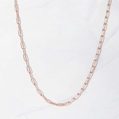 Very trendy at the moment - paperclip necklace. It's dainty and great layered or alone. Made of 925 Sterling Silver Plated in a THICK plating of 14k Gold for a piece that will last you years to come 16" Chain + 2.5" Extension chain Lobster Clasp Closure Nickel-free and hypoallergenic Thickness: 3.7mm Rose Gold Necklace, Paper Clip, Silver Necklaces, Silver Plate, Gold Necklace, Plating, Rose Gold, 925 Sterling Silver, Chain