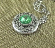 Victorian Peridot Locket Antique Silver Locket Crystal Vintage Green Birthstone Locket Necklace Weddings Brides Bridesmaids Mother Her Gift Silver Locket, Jewelry Lockets, Silver Lockets, Silver Crystal, Brides And Bridesmaids, Birthstone Necklace, Green Crystals, Locket Necklace, Stones And Crystals