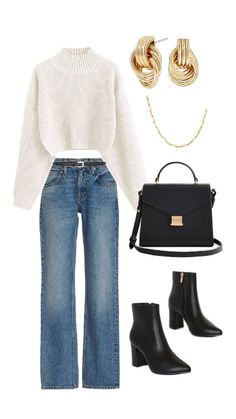 Winter Fashion Outfits Casual, Stylish Work Outfits, Autumn Outfits, Winter Fits, Outfit Inspo Fall, Jeans Outfit, Fall Winter Fashion, Lookbook Outfits