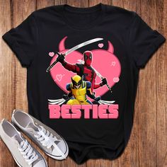 Cute Pink Heart Hero Besties Forever Comfort Colors Shirt, Funny Hero Movie Tee, Superhero Best Friend Shirt, Men And Women Gift RE LS4732 Welcome to my store! I will help you to have a good shopping experience as much as I can. If you have any request please feel free to message me. I will reply as soon as possible. I have listed some information to help you below: HOW TO ORDER? : Choose the color and size you want. If available, enter the customization information in the text box. Click the Ad Cute Pink Heart, Besties Forever, Hero Movie, Movie Tees, Comfort Colors Shirt, Bella Canvas Tees, Ribbed Bodysuit, Friends Shirt, Cute Pink