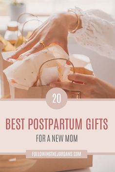 the best postpartum gifts for a new mom