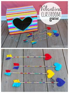 valentine's day classroom game for kids to play with