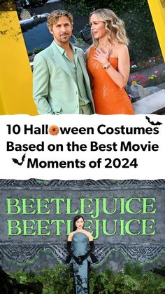 two movies with the title 10 halloween costumes based on the best movie moments of 2014