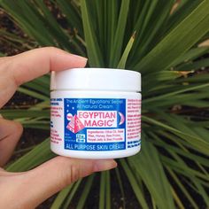 Egyptian Magic skin cream, with only 6 ingredients, all natural, leaves skin glowing ans hydrated. 25-27Dollar. • Pinterest FernandaAlvz Egyptian Magic Cream, Egyptian Magic, Magic Cream, Hand Moisturizer, Natural Cream, April 27, Anti Aging Skin Products, Best Face Products, Skin Cream