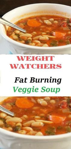 Weight Watcher Vegetable Soup, Fat Burning Soup, Weight Watchers Meal Plans, Weight Watchers Soup, Weight Watchers Free, Weight Watcher Dinners, Vegetable Soup Recipes, Veggie Soup