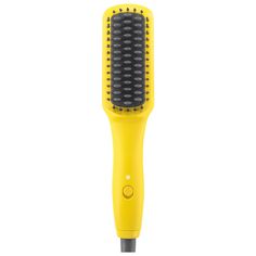 A compact and travel-friendly brush that creates a smooth, frizz-free look in one easy step. Hair Type: Straight, Wavy, Curly, and Coily Hair Texture: Fine, Medium, and Thick Hair Benefits: Fights Frizz, Straightens and Smooths, and Adds Shine What Else You Need to Know: The Baby Brush Crush features ionic technology to help seal the cuticle for less frizz and added shine, universal voltage, and a guaranteed two-year limited warranty. It heats up to an optimal temperature of 400°, and is great f Mini Dry Bar, Dry Bar Hair, Mini Straightener, Hair Volume Spray, Hair Blow Dryer, Blow Dry Brush, Travel Hairstyles, Hair Dryer Brush, Dry Bar