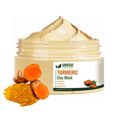 Transform your skincare routine with AMVital Turmeric Vitamin C Clay Mask. Formulated with natural and organic ingredients like turmeric and vitamin C, this mask revitalizes your skin, leaving it soft. Suitable for all skin types. Experience deep cleansing and hydration with AMVital Turmeric Vitamin C Clay Mask, which gently exfoliates the skin. Say goodbye to whiteheads and hello to refreshed. Whether you have dry, oily, or combination skin, our facial mask with Vitamin C is your go-to solution Eye Stye Remedies, Turmeric For Skin, Flawless Skin Care, Face Mask For Pores, Turmeric Face, Turmeric Vitamins, Turmeric Face Mask, Blackhead Mask, Acne Mask