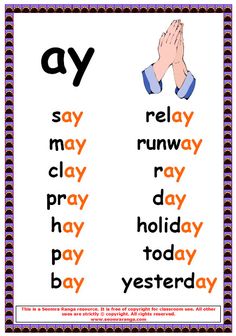 a poster with the words say and pray in different languages, which are used to teach children