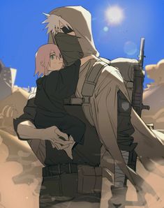 Kakashi Gojo, Kakashi And Sakura, Kakashi X Sakura, Naruto Family, Hatake Kakashi, Naruto Shippuden Characters