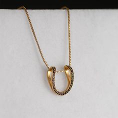 Levade Horseshoe Necklace - Black Gold - www.urban-equestrian.com Dressage Movements, Classical Dressage, Silver Horseshoe Necklace, Horseshoe Jewelry, Horseshoe Pendant, Horseshoe Necklace, Equestrian Jewelry, Cowgirl Jewelry, Horse Jewelry