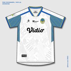 a soccer jersey with the name vidio printed on it