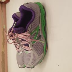 Never Worn, Very Lightweight Running Shoes. New Balance Purple Sneakers For Errands, Sporty Purple New Balance Running Shoes, Casual Purple Closed Toe Sneakers, Casual Purple New Balance Running Shoes, Purple Sporty Sneakers For Walking, Purple Lace-up New Balance Sneakers, Purple New Balance Lace-up Running Shoes, Purple Running Shoes With Round Toe, Purple Round Toe Sneakers For Running Errands