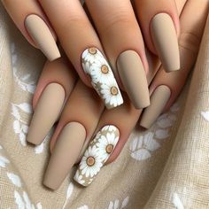 Popping Nails Designs, Uñas Color Pastel, Ideas Uñas, Chic Nail Art, Vibrant Florals, Spring Acrylic Nails, Trendy Nail Design, Floral Nails