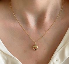 Shiny And Bright 14K Solid Gold Puffed Heart Necklace. Perfectly Worn Alone Or Layered. Heart Charm Comes With The Option Of A Beautiful Shiny Bead Chain. Jewelry Comes In A Nice Gift Box Ready To Present.  ▫️All Jewelry Is New And Inspected For Quality Assurance. ▫️We Do Not Sell Gold Plated. ▫️Jewelry Is Crafted In Genuine High Quality 14K Gold. Product Detail: Metal: 14K Yellow Gold Width: 10mm Height With Bail: 19mm Weight: 1.1 Grams Chain: 14k Yellow Gold 1mm Bead Chain Closure: Lobster Claw ✨ Feel free To Ask Me Questions Or Concerns You May Have✨ 🌈Follow Me On IG @sarakayjewelry Thank You For Visiting My Shop. Yellow Gold Heart Bead Necklace For Everyday, Everyday Yellow Gold Heart Necklace With Heart Detail, Everyday Yellow Gold Heart Beads Necklace, Everyday Yellow Gold Heart Necklace, Golden Heart Necklace, Puffed Heart Necklace, Yellow Gold Heart Necklace, Crucifix Necklace, Heart Charm Necklace