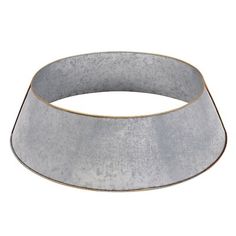 a metal ring on a white background with clippings to the side for text