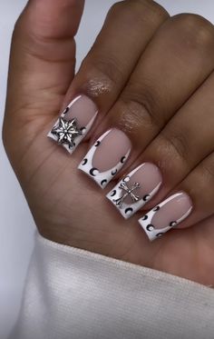 All Nail Designs, Drip Nails, French Tip Acrylic Nails, Short Square Acrylic Nails, Acrylic Nails Coffin Pink, Unique Acrylic Nails, Short Acrylic Nails Designs, Bling Acrylic Nails, Pink Acrylic Nails