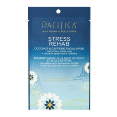 Pacifica Stress Rehab Coconut and Caffeine Face Mask - 0.67 fl oz Heavenly Room, Beauty Bathroom, Pacifica Beauty, Cruelty Free Products, Facial Sheet Mask, Turmeric Root, Beauty Regimen