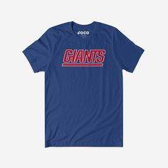 True fandom never fades, and neither does your style! Get ready to rock retro and celebrate franchise history with the New York Giants 1976 Retro Logo T-Shirt. The perfect way to relive the glory days while you bring vintage vibes to your modern team pride. This top features a design that showcases your all-important team colors and a bold retro team logo display across the chest, meaning this t-shirt will prove your timeless dedication to the New York Giants when you’re at the game or watching Crew Neck T-shirt With Screen Print For Fan Events, Fan Apparel T-shirt With Screen Print, Pop Culture Fan Merchandise T-shirt With Crew Neck, Throwback T-shirt With Logo Print For Game Day, Throwback Crew Neck T-shirt For Fan Gear, Graphic Tee For Fan Events With Logo Print, Throwback Short Sleeve Pre-shrunk T-shirt, Graphic Tee With Logo Print For Fan Events, Throwback Crew Neck T-shirt For Game Day