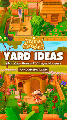 the animal crossing yard ideas for your house and village houses