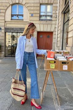 Trendy Weekend Outfits For Women, Montreal Style Outfits, Montreal Fashion Summer, Switzerland Outfit Ideas Summer, Nancy Myers Style Outfits, Casual European Summer Outfits, Coastal Grandma Outfits Summer, Coastal Grandma Fall Outfits, Gen Z Office Wear