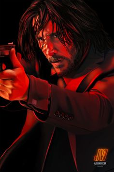 JOHN WICK: CHAPTER 4 alternative posters John Wick Fanart, John Wick 2, Keanu Reeves Movies, Famous Warriors