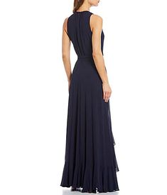 Women's Wedding Guest Dresses | Dillard's Sleeveless Cocktail Dress With Buttons, Sleeveless Buttoned Cocktail Dress, Sleeveless Maxi Dress With Buttons For Date Night, Mother Of The Bride Gown, Alex Marie, Bride Gown, Long Evening Dress, Maxi Gown, Dresses To Wear