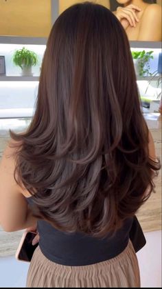 Caramel Highlights On Dark Brown, Highlights On Dark Brown Hair, Trendy Balayage, Brown Hair Inspo