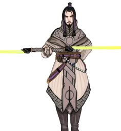 Master Yojin-Jia by elNinety Blind Jedi Oc, Jedi Oc Character Design, Jedi General Oc, Jedi Master Oc, Female Jedi Concept Art, D&d Star Wars, Grey Jedi, Jedi Art, Star Wars Light