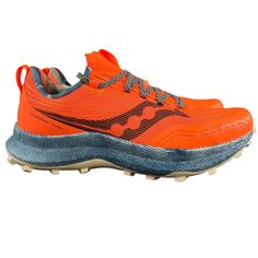 Saucony Men's Endorphin Trail Campfire Story Orange Running Shoes Sizes 10.5 - 13 New Without Box. Follow Us! We List Lots Of New Shoes And Athletic Wear Daily! We Package All Items Carefully And Box Ship Asap. Orange Lace-up Hiking Sneakers, Orange Running Shoes With Vibram Sole For Light Sports, Functional Orange Running Shoes With Rubber Sole, Orange Trail Running Shoes With Cushioned Footbed, Orange Trail Running Shoes With Rubber Sole, Orange Trail Running Sneakers With Boost Midsole, Orange Sneakers With Boost Midsole For Trail Running, Dynamic Orange Running Shoes With Rubber Sole, Orange Running Shoes With Abzorb Midsole